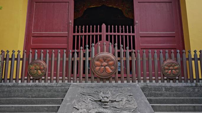 禅院寺庙 杭州西湖净慈寺