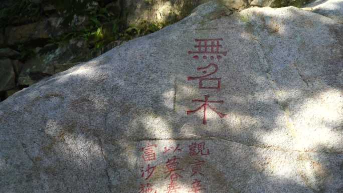 泉州九日山石刻碑文雕刻文字摩崖石刻申遗点