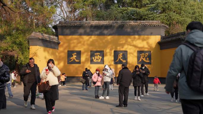 杭州灵隐寺  寺庙