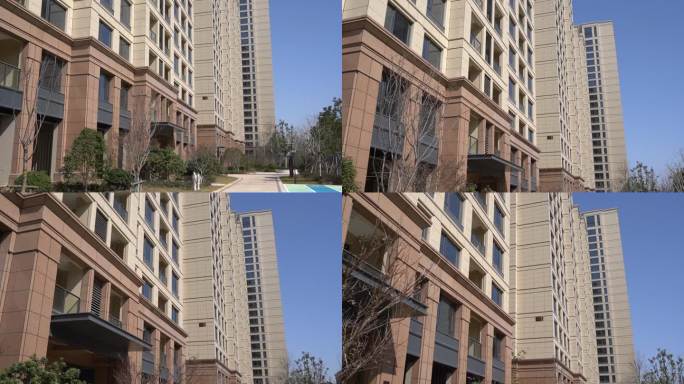 台州国际人才公寓视频素材C0056