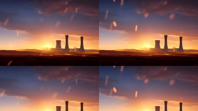 夕阳核电站