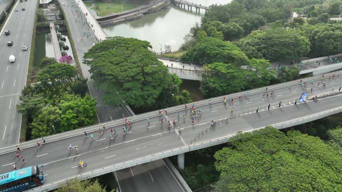 深圳 福田 车公庙 后海 宝安 马拉松