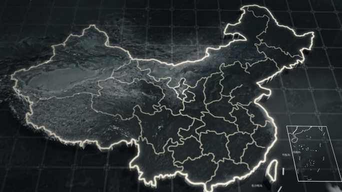 黑金中国区位科技地图