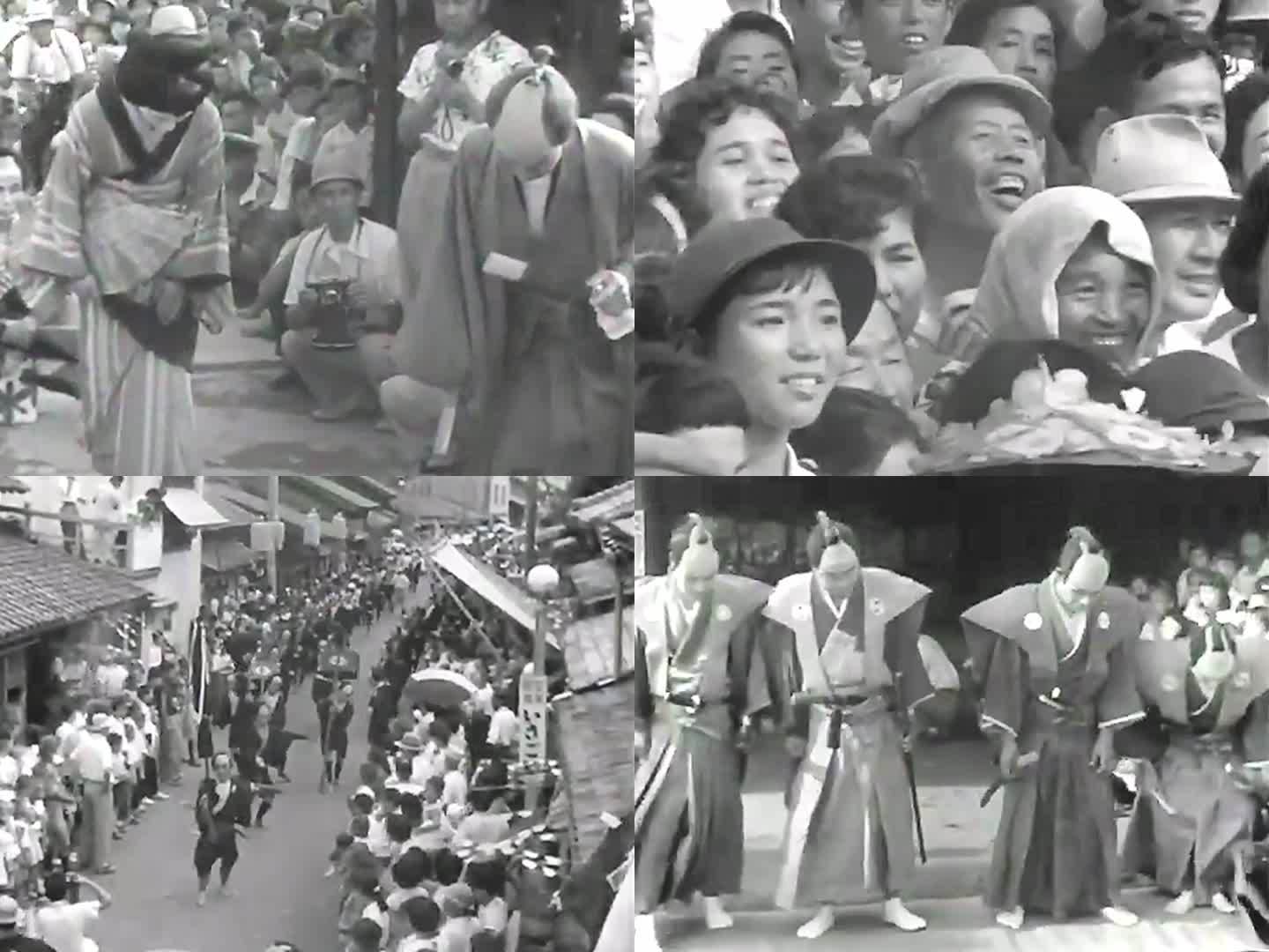 1957年日本传统民俗表演