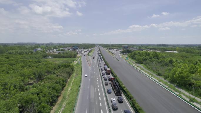 货运 高速 堵车 卡车 货车