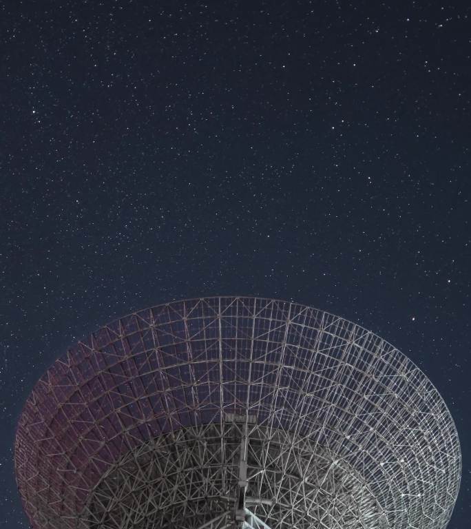 北京不老屯天文台星空星轨延时摄影