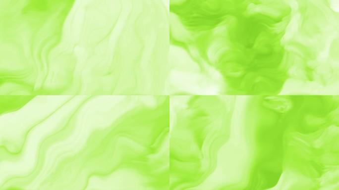 抽象绿色流动背景