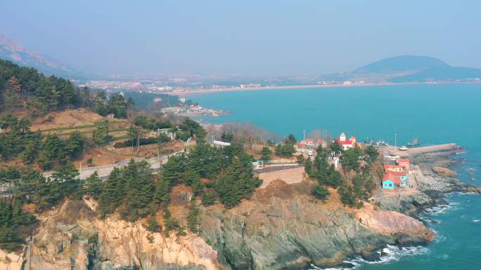 4k沿海公路 海边风景