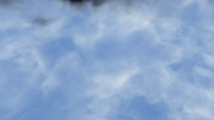 带透明背景的云层穿行视频素材