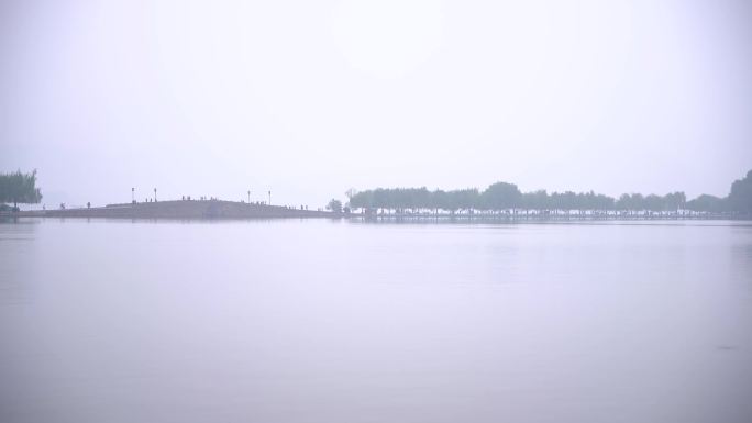 杭州西湖雾景4K视频合集