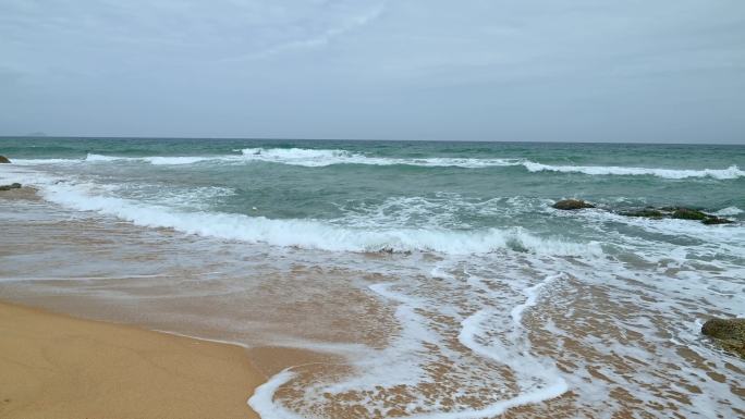 沙滩海浪海洋