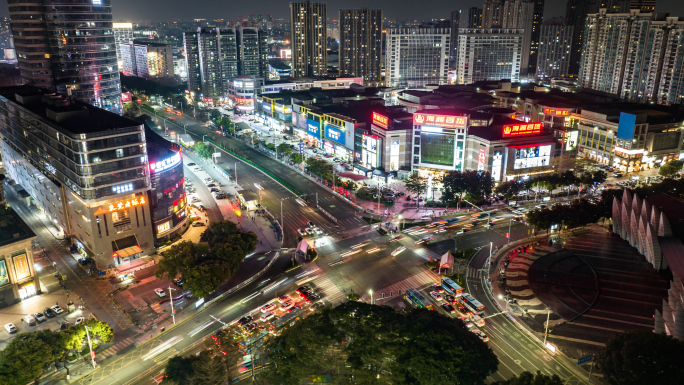 东莞东城 东城世博夜景延时