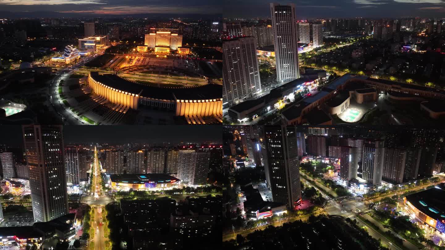 新乡夜景延时