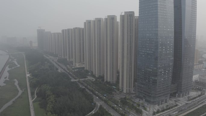 城市雾霾空气污染