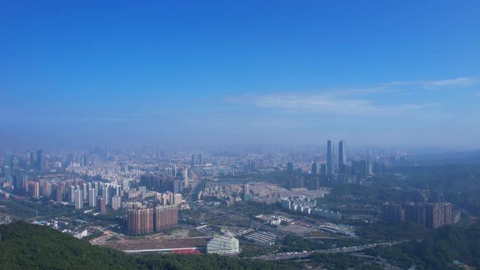 龙华建筑高楼深圳星河双子塔1/3