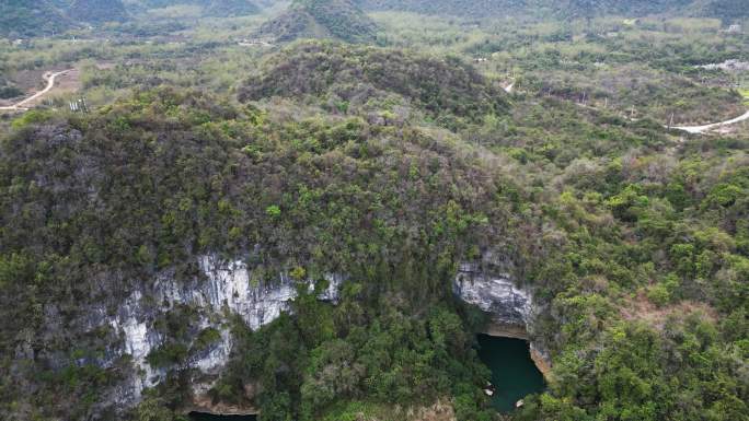 香桥岩 地质公园 自然森林 喀斯特地貌