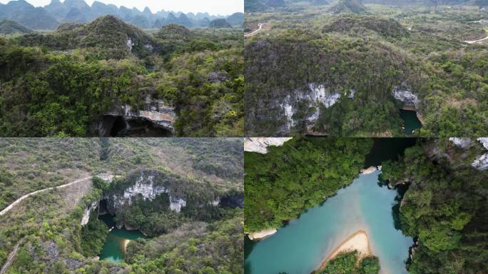 香桥岩 地质公园 自然森林 喀斯特地貌