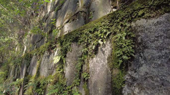 山村石墙