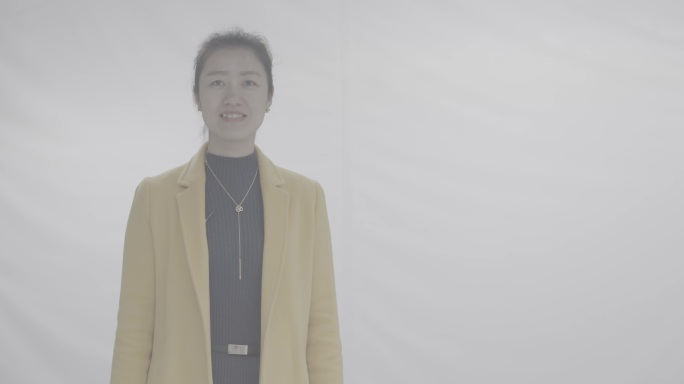 【4K灰度】成功女性访谈女子讲述故事