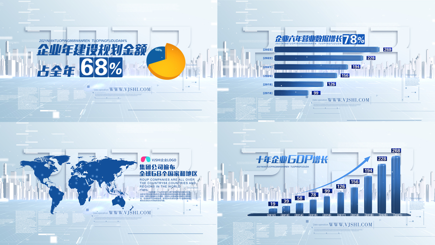 数据柱状图表