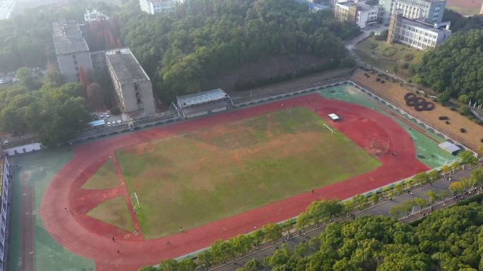 湘潭大学航拍空镜