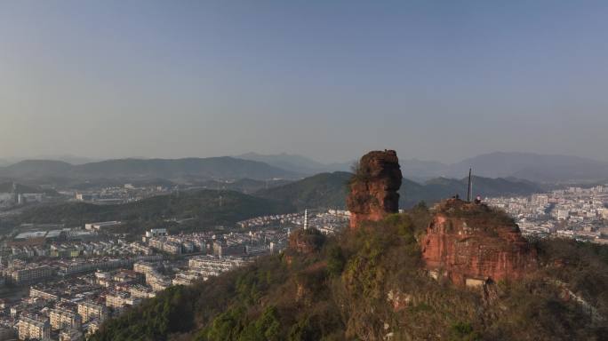 江山虎山航拍