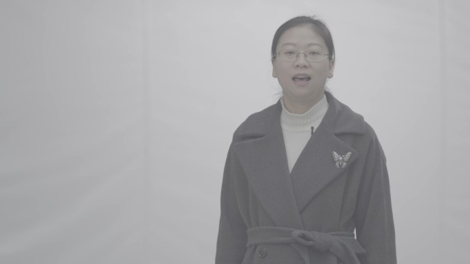 【4K灰度】成功女性访谈女子讲述故事