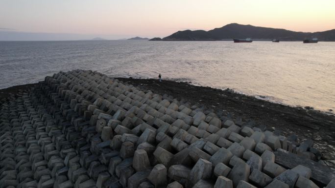 台州温岭城南海边航拍DJI_0995