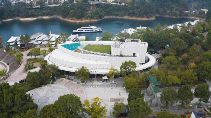 千岛湖观光旅游景点游船旅馆服务中心