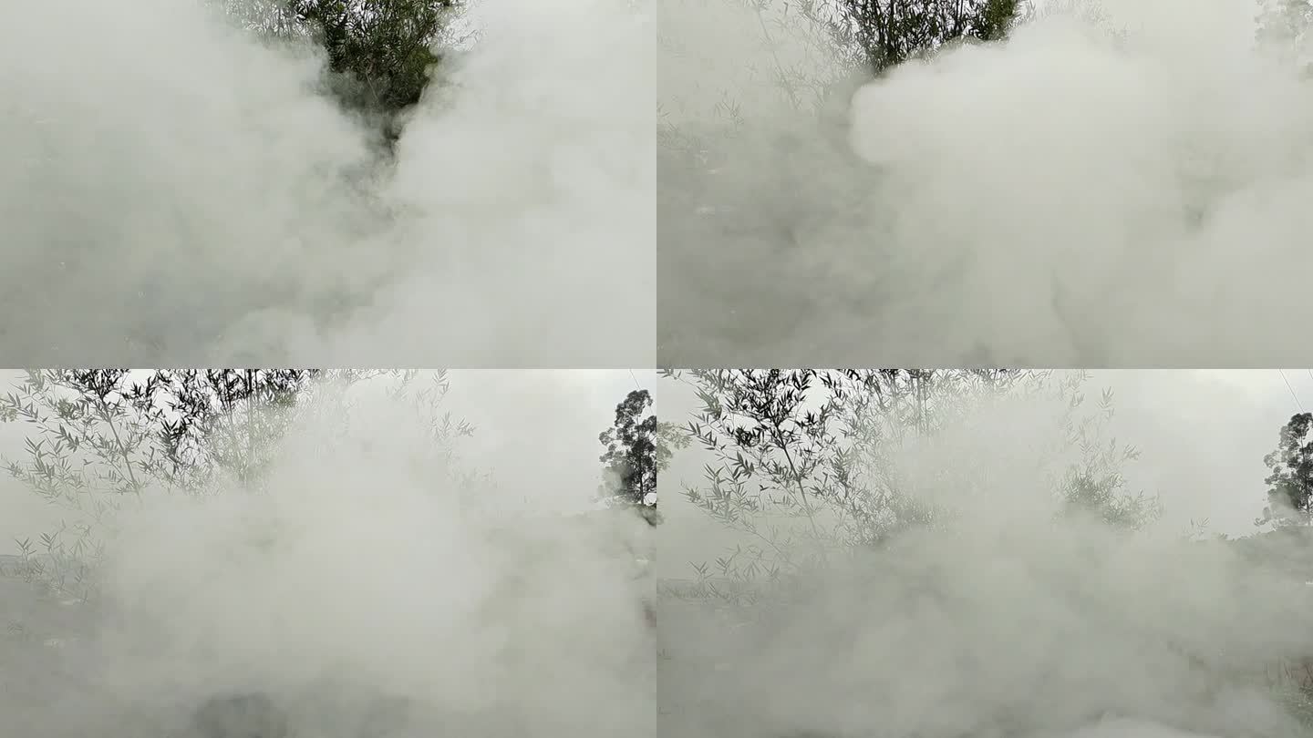 雾烟雾云雾烟雾特效雾气水汽云流动烟雾灰尘
