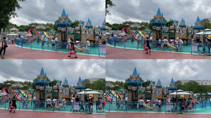 儿童户外游乐园 娱乐城堡