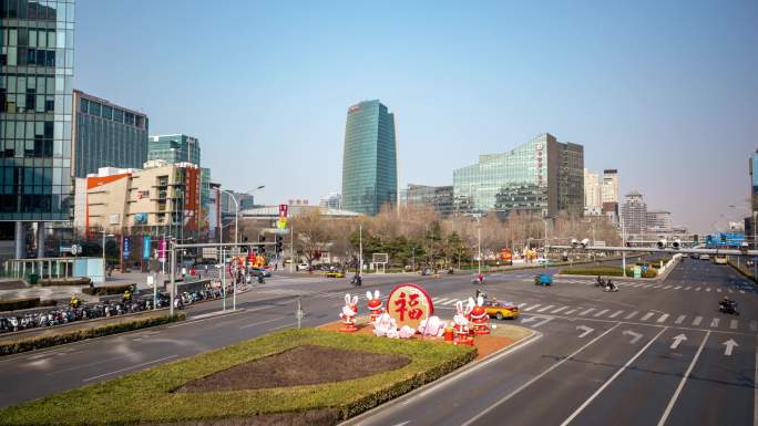 中关村广场移动延时