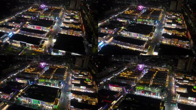 【正版4K素材】大浪商业中心全景