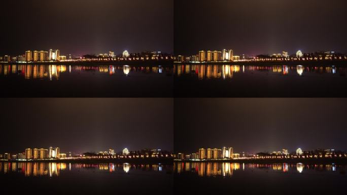 嘉陵江边城市夜景丨4K丨原创实拍