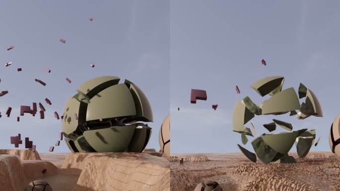 iDSTORE-三维渲染户外科技数字场景