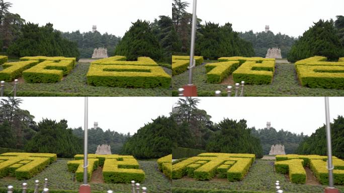 南京雨花台烈士陵园烈士群雕像