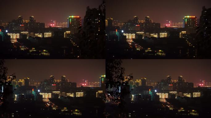 城市夜晚灯火丨4K丨原创实拍