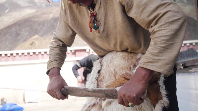 西藏皮革 皮革制品 牛毛