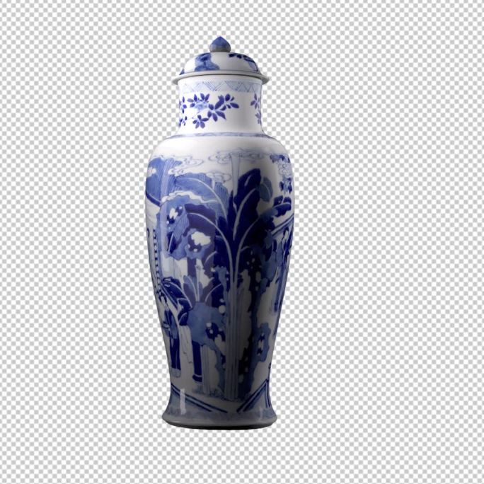 青花瓷 瓷器 罐子 青花 瓶子