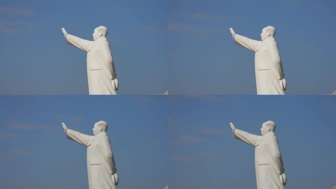 福州五一广场毛主席雕像延时