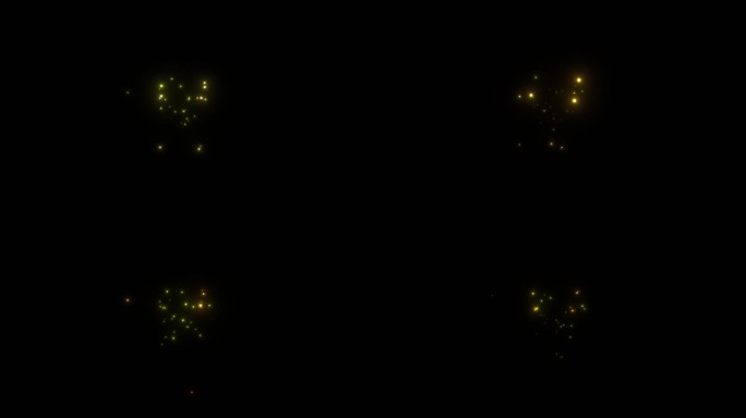 萤火虫光斑粒子视频素材+AE工程