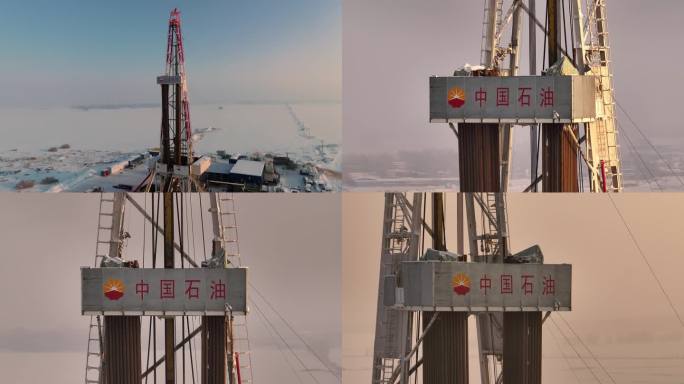 中国石油开采现场