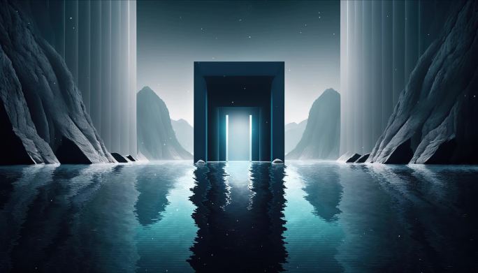 时空空间概念艺术