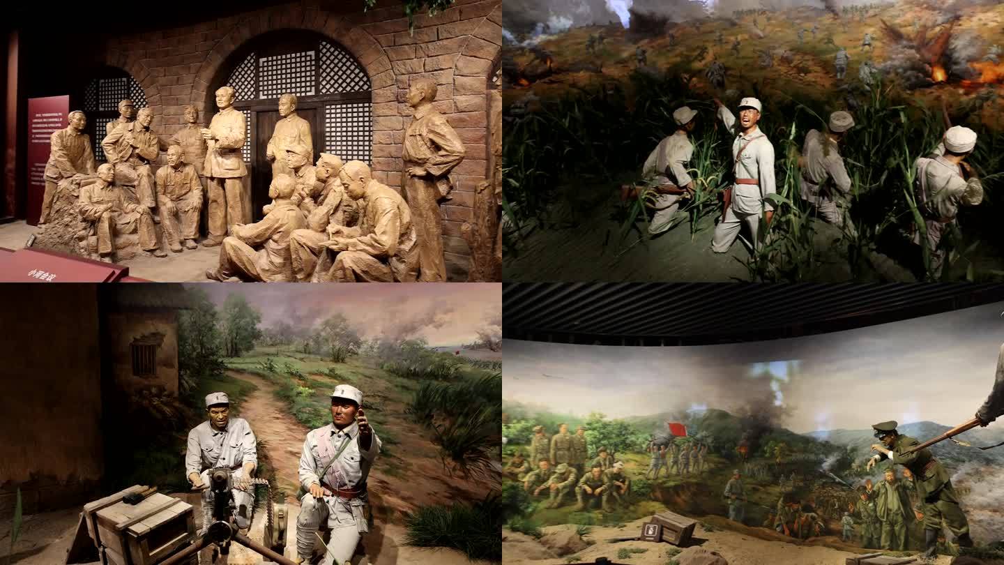 鄂豫皖苏区首府革命博物馆刘邓大军浴血奋战