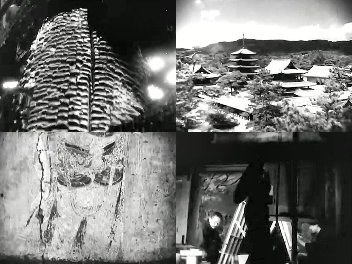 1949年日本法隆寺壁画修复