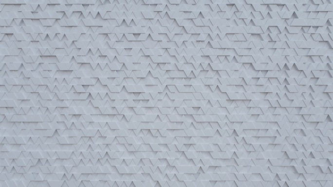 4K白色几何体背景墙动画集合