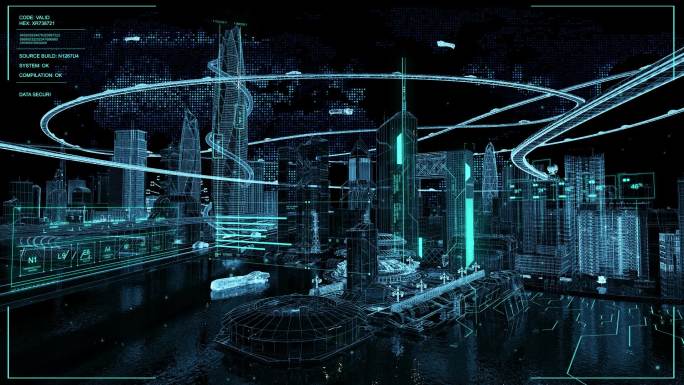 未来轨道交通智慧科技城市