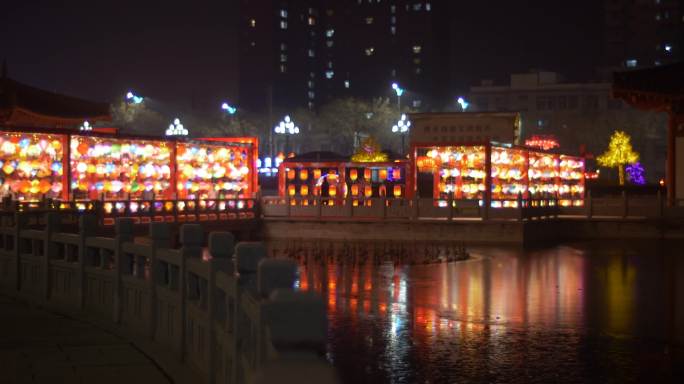 红红火火-年味-过年春节-灯展-城市亮化