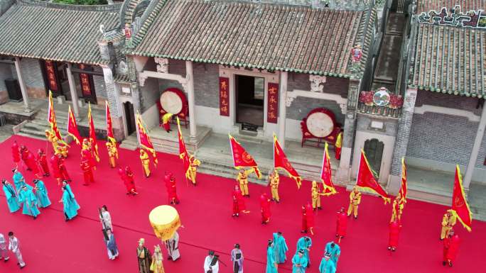 珠海斗门南门村箓漪堂皇族祭礼非遗