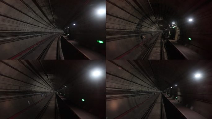 地铁隧道第一视角